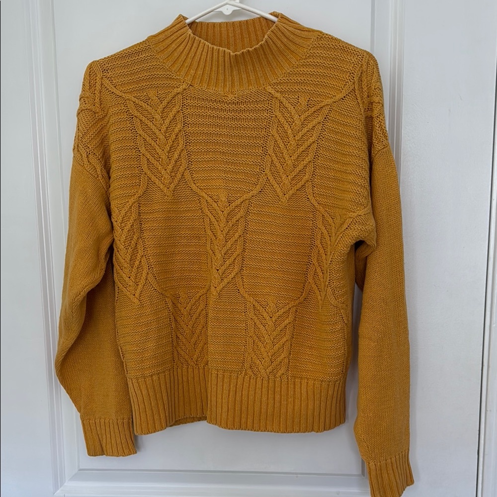 Russ Mustard Yellow Sweater